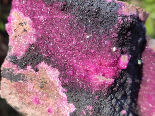 Natural Salrose Cobaltoan Dolomite Specimens with Associated Minerals x 4 From Kakanda, Congo - Toprock Gemstones and Minerals 