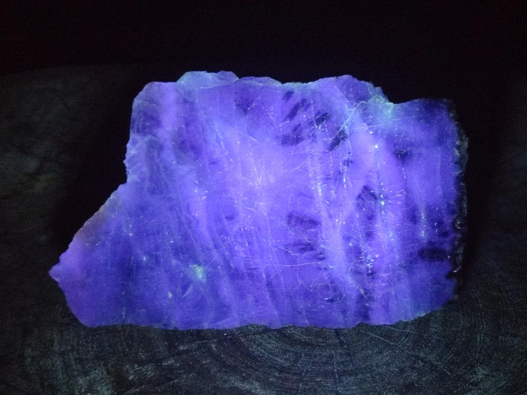 Polished and Natural Watermelon Fluorite Slices x 2 From Uis, Namibia - Toprock Gemstones and Minerals 