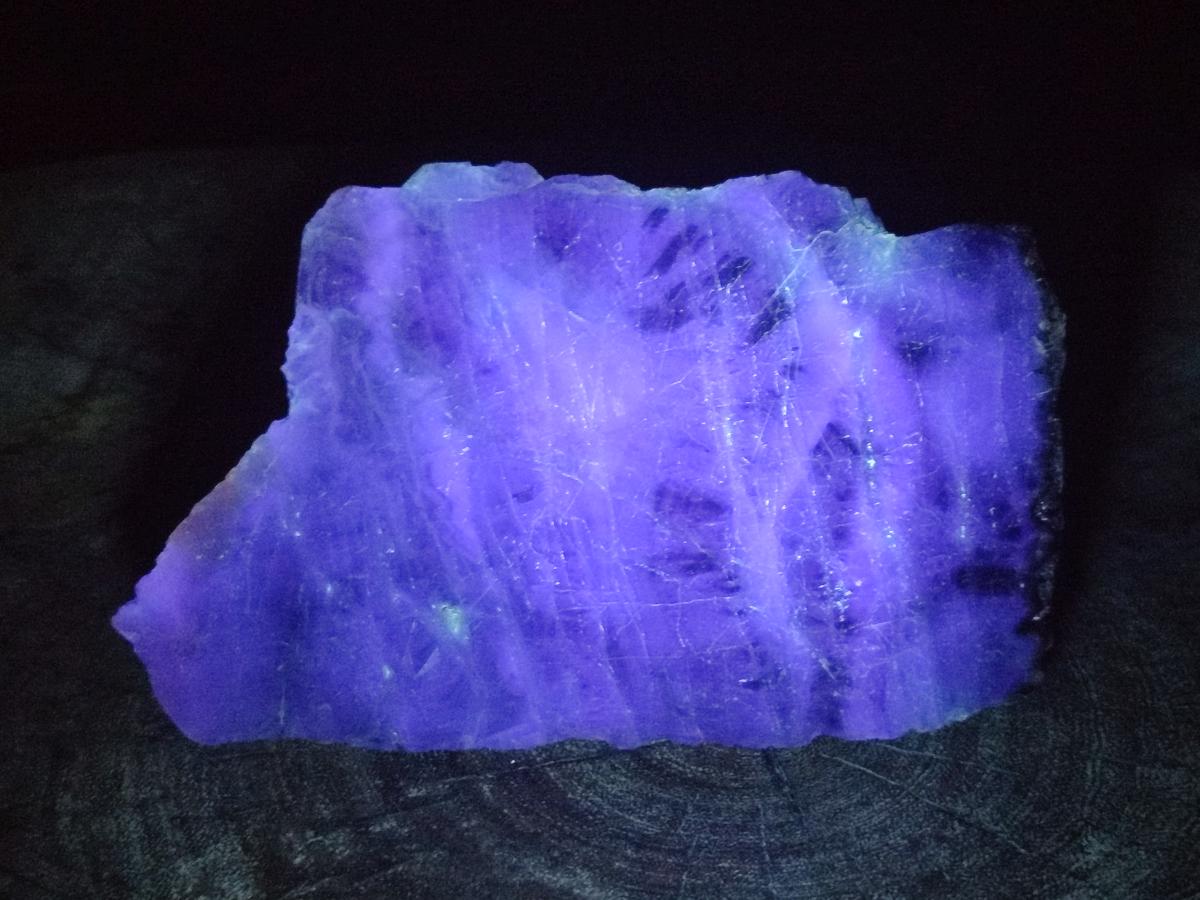 Polished and Natural Watermelon Fluorite Slices x 2 From Uis, Namibia - Toprock Gemstones and Minerals 