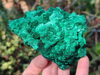 Natural Silky Malachite Specimens x 6 From Kasompe, Congo - Toprock Gemstones and Minerals 