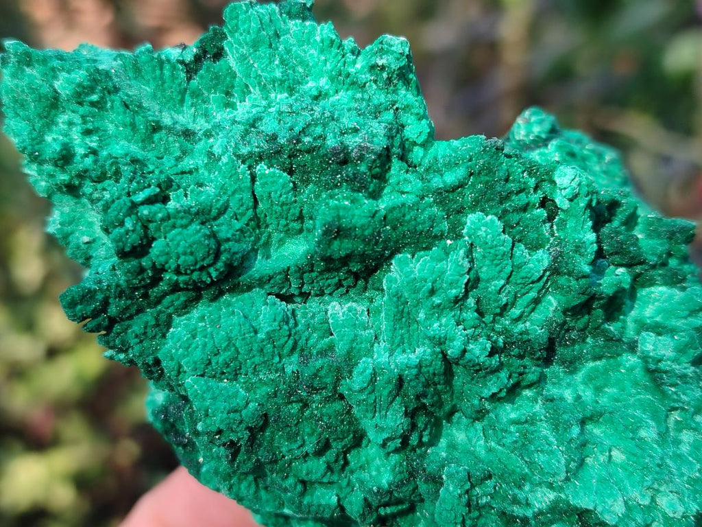 Natural Silky Malachite Specimens x 6 From Kasompe, Congo - Toprock Gemstones and Minerals 