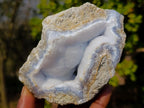 Natural Blue Lace Agate Geode Specimens x 12 From Nsanje, Malawi - Toprock Gemstones and Minerals 