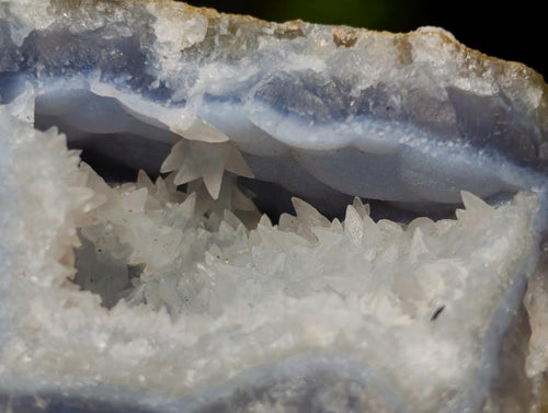 Natural Blue Lace Agate Geode Specimens x 12 From Nsanje, Malawi - Toprock Gemstones and Minerals 