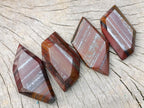 Polished Banded Tiger Iron Jewellery Free Forms x 24 From South Africa - Toprock Gemstones and Minerals 