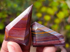 Polished Banded Tiger Iron Jewellery Free Forms x 24 From South Africa - Toprock Gemstones and Minerals 