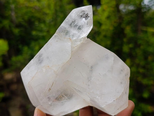 Polished Girasol Quartz Crystals x 2 From Ambatondrazaka, Madagascar - Toprock Gemstones and Minerals 