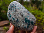 Polished Emerald Mica 'Mutokolite' Standing Display Pieces x 3 From Mutoko, Zimbabwe - Toprock Gemstones and Minerals 