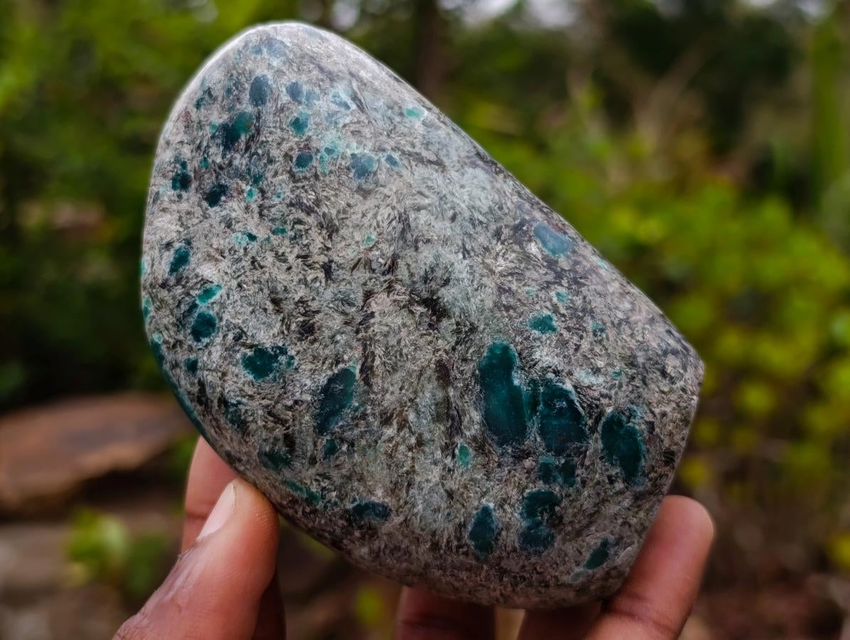 Polished Emerald Mica 'Mutokolite' Standing Display Pieces x 3 From Mutoko, Zimbabwe - Toprock Gemstones and Minerals 