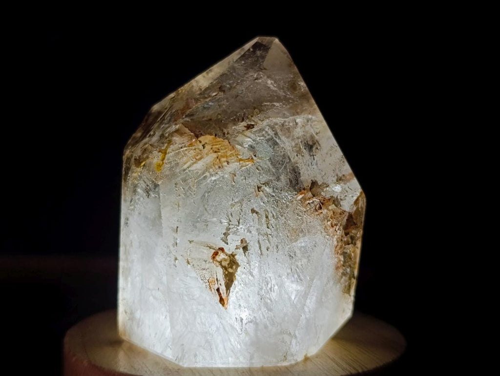 Polished Smokey Window Quartz Double Terminated Crystals and Crystals x 6 From Akansobe, Madagascar - Toprock Gemstones and Minerals 