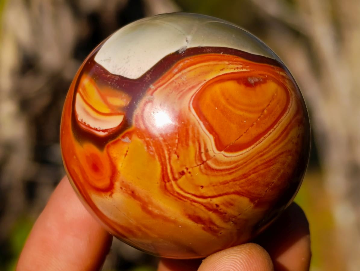 Polished Polychrome Jasper Spheres x 24 From Androka, Madagascar - Toprock Gemstones and Minerals 