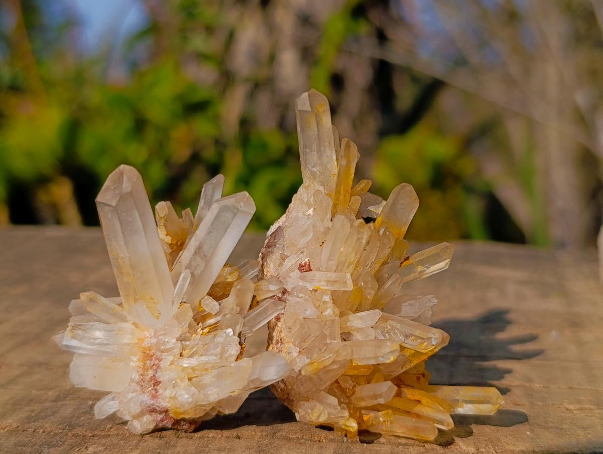 Natural Malagasy Quartz Clusters x 35 From Madagascar - Toprock Gemstones and Minerals 
