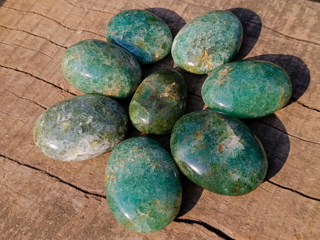 Polished Mixed Multi Mineral Galets x 24 From Madagascar - Toprock Gemstones and Minerals 