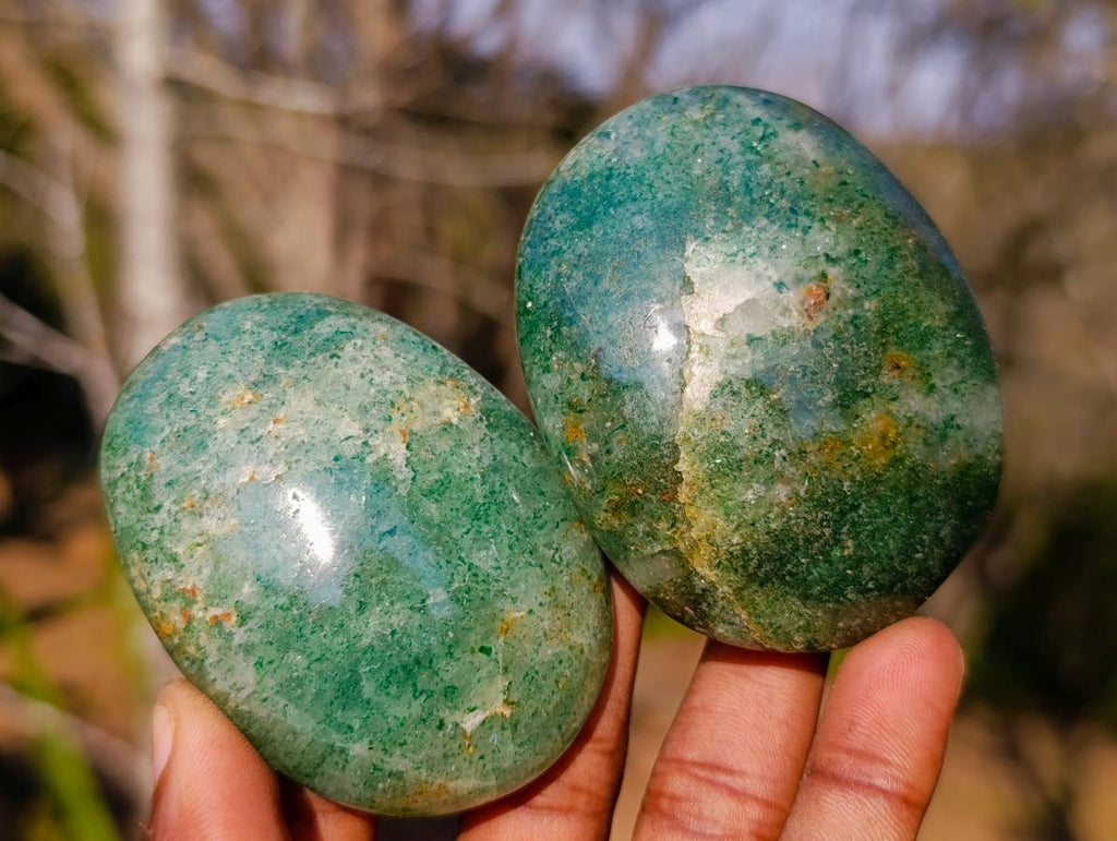 Polished Mixed Multi Mineral Galets x 24 From Madagascar - Toprock Gemstones and Minerals 