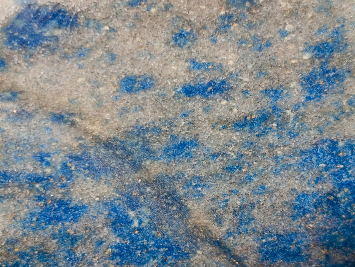 Polished Large Blue Spotted Spinel in Quartz Standing Display Leaf Sculptured Piece x 1 From Madagascar - Toprock Gemstones and Minerals 