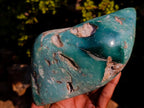 Polished and Natural Large Great Dyke Mtorolite Chrysoprase Free Form x 1 From Great Dyke Mountain Range, Zimbabwe - Toprock Gemstones and Minerals 
