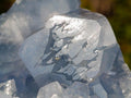 Polished and Natural Blue Celestite Free Forms x 6 From Sakoany, Madagascar - Toprock Gemstones and Minerals 