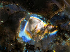 Polished Spectrolite Labradorite Standing Display Pieces x 2 From Madagascar - Toprock Gemstones and Minerals 
