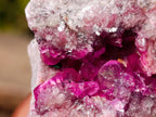 Natural Spherocobaltite Specimens x 6 From Musonoi Mine, Congo - Toprock Gemstones and Minerals 
