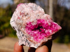 Natural Spherocobaltite Specimens x 6 From Musonoi Mine, Congo - Toprock Gemstones and Minerals 