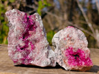 Natural Spherocobaltite Specimens x 6 From Musonoi Mine, Congo - Toprock Gemstones and Minerals 
