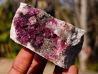 Natural Spherocobaltite Specimens x 6 From Musonoi Mine, Congo - Toprock Gemstones and Minerals 