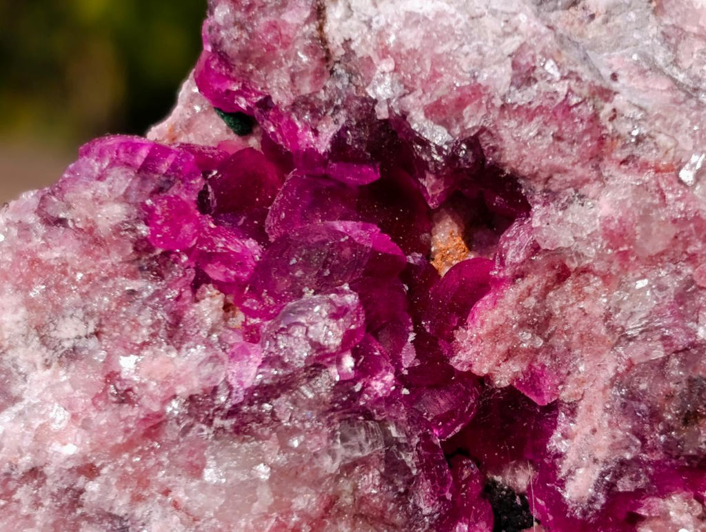 Natural Spherocobaltite Specimens x 6 From Musonoi Mine, Congo - Toprock Gemstones and Minerals 