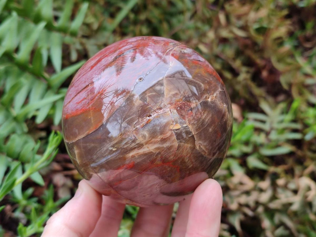 Polished Mixed Multi Mineral Spheres x 2 From Madagascar - Toprock Gemstones and Minerals 