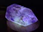 Polished Smokey Window Amethyst Crystals x 12 From Akansobe, Madagascar - Toprock Gemstones and Minerals 