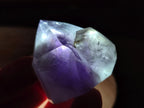 Polished Smokey Window Amethyst Crystals x 12 From Akansobe, Madagascar - Toprock Gemstones and Minerals 