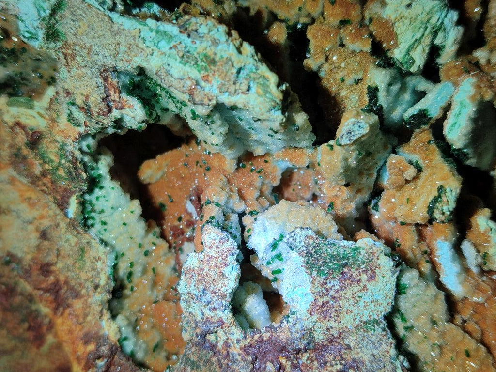 Natural Large Rare Malachite Pseudomorph Specimen with Associated x 1 From Luputo, Congo - Toprock Gemstones and Minerals 