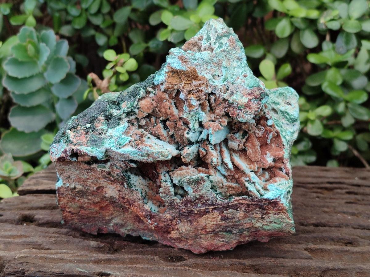 Natural Large Rare Malachite Pseudomorph Specimen with Associated x 1 From Luputo, Congo - Toprock Gemstones and Minerals 