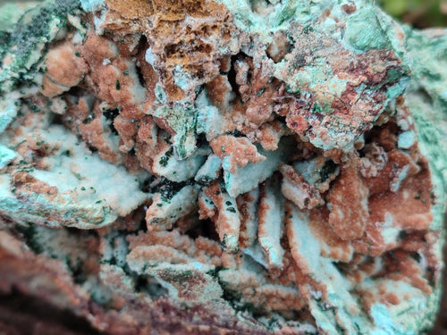 Natural Large Rare Malachite Pseudomorph Specimen with Associated x 1 From Luputo, Congo - Toprock Gemstones and Minerals 