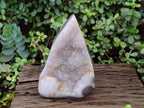 Polished and Natural Large Banded Agate Plaque x 1 From Maintirano, Madagascar - Toprock Gemstones and Minerals 