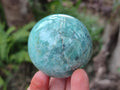 Polished Amazonite Spheres x 4 From Madagascar - Toprock Gemstones and Minerals 