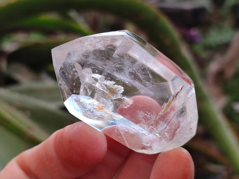 Polished Double Terminated Clear Quartz Crystals x 12 From Madagascar - Toprock Gemstones and Minerals 