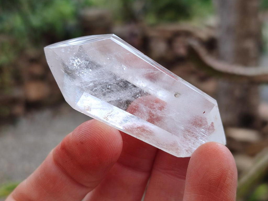 Polished Double Terminated Clear Quartz Crystals x 12 From Madagascar - Toprock Gemstones and Minerals 