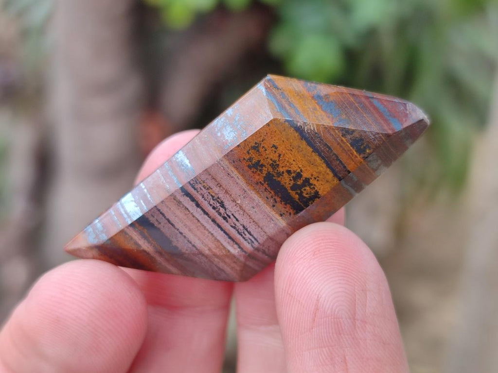 Polished Banded Tiger Iron Jewellery Free Forms x 34 From South Africa - Toprock Gemstones and Minerals 
