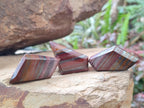 Polished Banded Tiger Iron Jewellery Free Forms x 34 From South Africa - Toprock Gemstones and Minerals 
