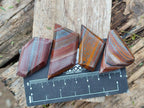 Polished Banded Tiger Iron Jewellery Free Forms x 34 From South Africa - Toprock Gemstones and Minerals 