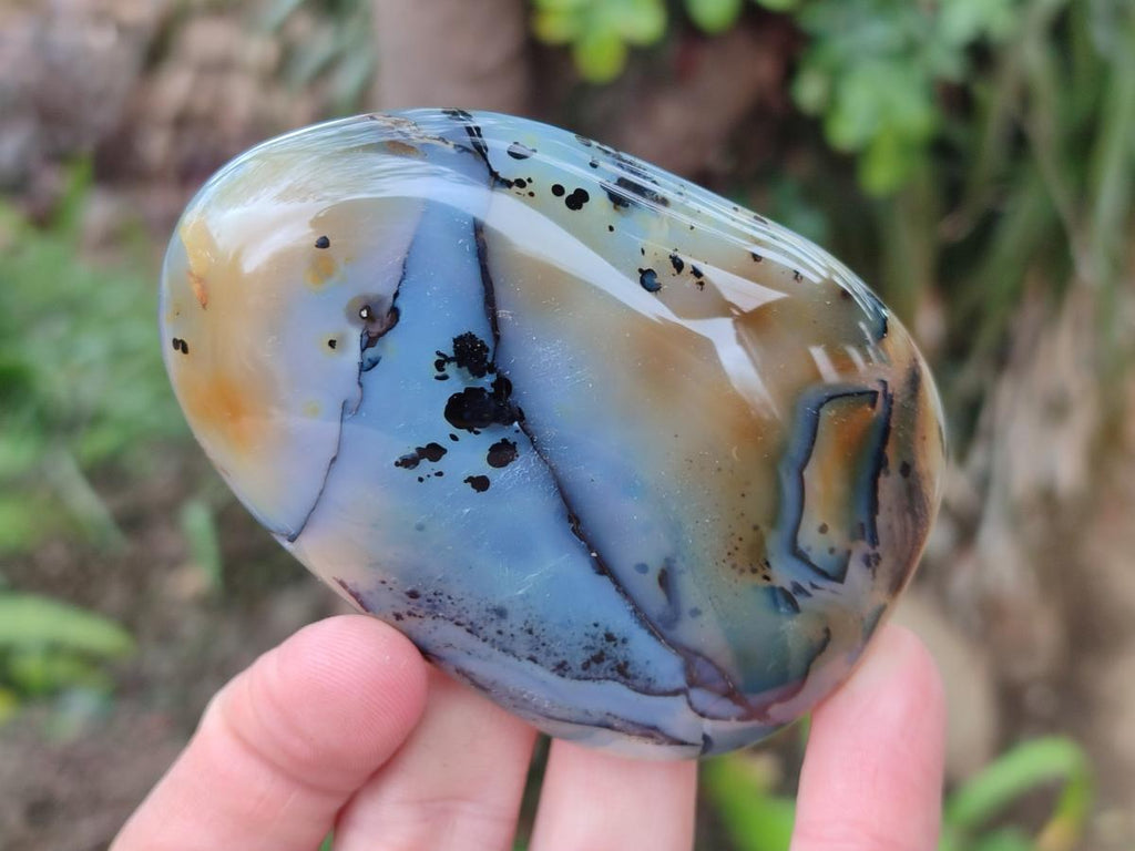 Polished Mixed Multi Mineral Galets x 12 From Southern Africa - Toprock Gemstones and Minerals 
