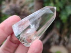Polished Clear Quartz Crystals with Inclusions x 12 From Madagascar - Toprock Gemstones and Minerals 