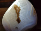 Polished Blue Lace Agate Standing Display Piece x 1 From Nsanje, Malawi - Toprock Gemstones and Minerals 