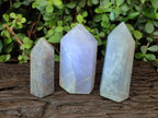 Polished Rose Girasol Pearl Quartz Crystals x 3 From Ambatondrazaka, Madagascar - Toprock Gemstones and Minerals 