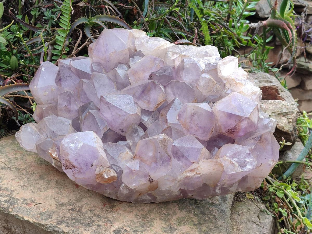 Natural XXL Jacaranda Amethyst Cluster x 1 From Mumbwa, Zambia - Toprock Gemstones and Minerals 