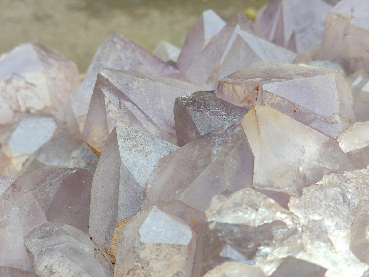 Natural XXL Jacaranda Amethyst Cluster x 1 From Mumbwa, Zambia - Toprock Gemstones and Minerals 
