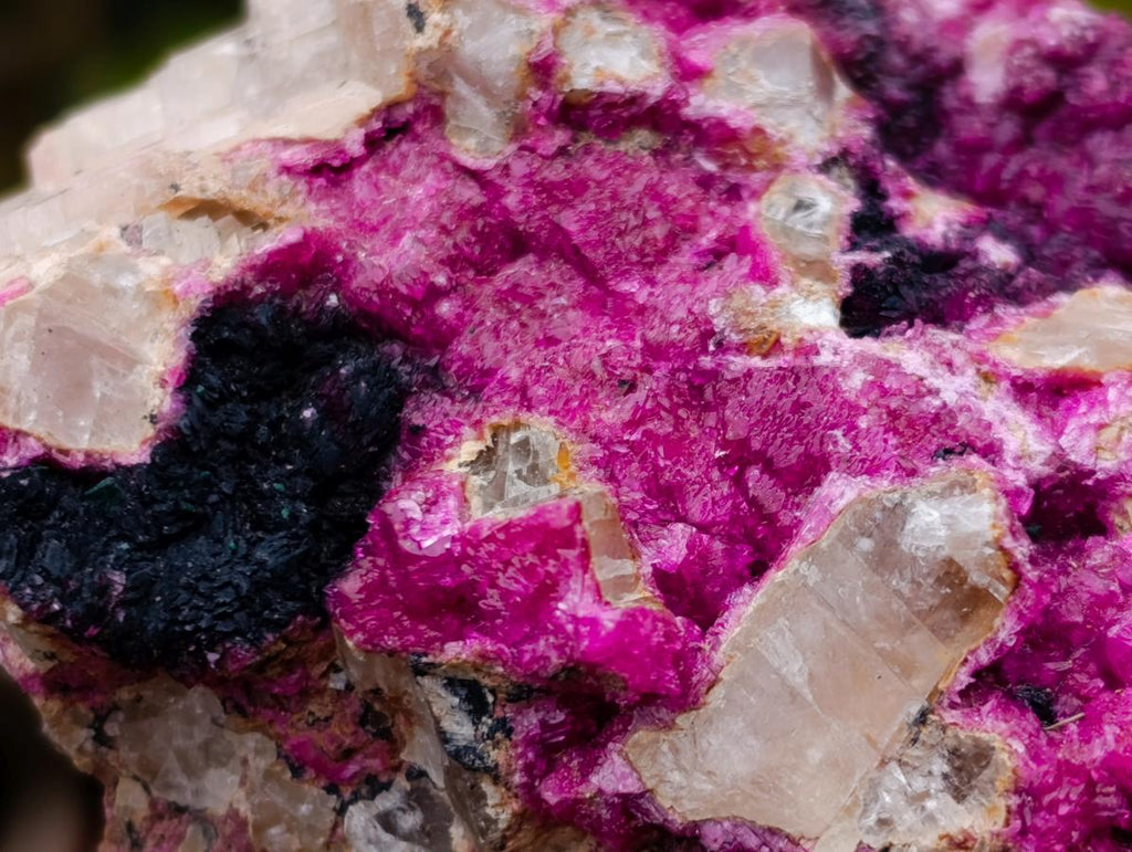 Natural Salrose Cobaltoan Dolomite Specimens x 4 From Kakanda, Congo - Toprock Gemstones and Minerals 