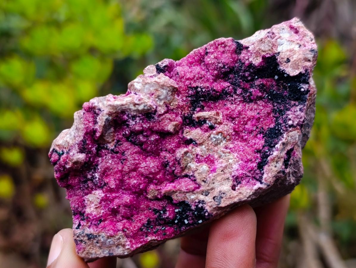 Natural Salrose Cobaltoan Dolomite Specimens x 4 From Kakanda, Congo - Toprock Gemstones and Minerals 