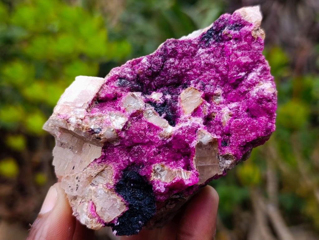 Natural Salrose Cobaltoan Dolomite Specimens x 4 From Kakanda, Congo - Toprock Gemstones and Minerals 
