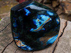 Polished Large Labradorite Standing Display Piece x 1 From Madagascar - Toprock Gemstones and Minerals 