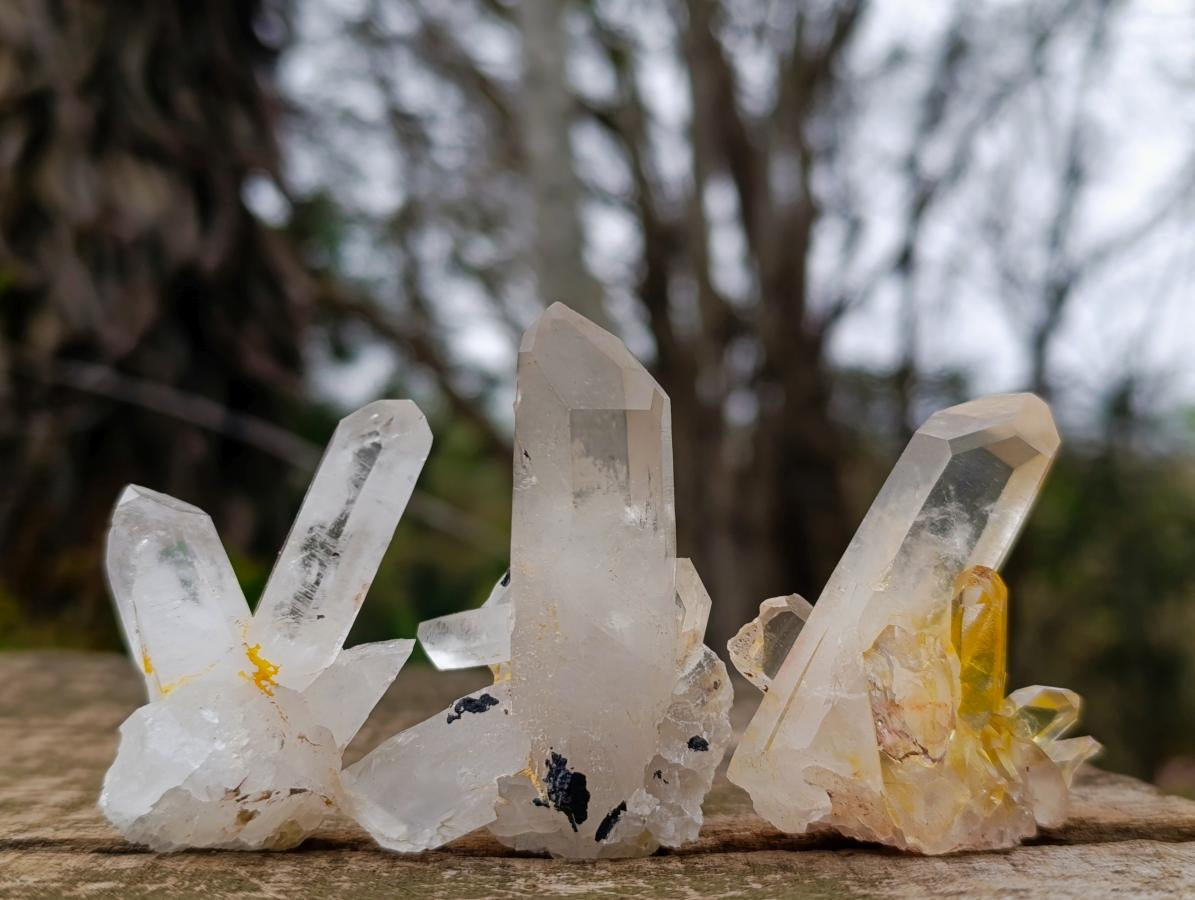 Natural Malagasy Quartz Clusters x 35 From Madagascar - Toprock Gemstones and Minerals 